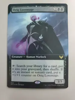 MTG Oriq Loremage Strixhaven: School of Mages Foil Extended Art Rare - Image 1