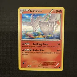 Reshiram 17/116 Plasma Freeze Holo Pokemon TCG LP 2013 - Image 1