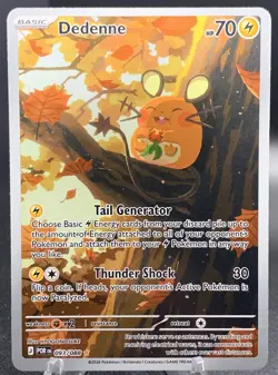 Dedenne 093/088 Illustration Rare - 2026 Pokemon Perfect Order ME03 English NM - Image 1