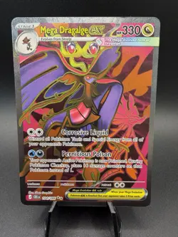 Pokemon TCG- Mega Dragalge ex 104/086 Ultra Rare Full Art- Chaos Rising - Image 1