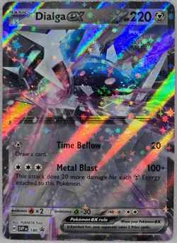 Dialga ex 180 Holo Promo Scarlet & Violet Promo Pokemon Holo Near Mint - Image 1