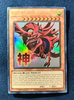 Near Mint Yugioh Slifer the Sky Dragon RA05-EN128 Ultra Rare - Image 1