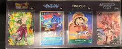 Sealed Gen Con 2023 Promo Sheet One Piece Monkey.D.Luffy Digimon Dragon Ball BSS - Image 1