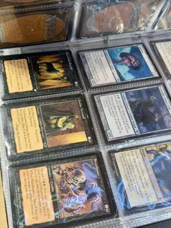 700+ MTG Card Lot Binder Collection - Blue & Black Magic The Gathering Bulk - Image 5