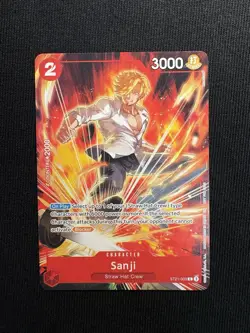 One Piece Sanji Full Art Card 2026 Welcome Pack Vol. 1 ST21-003 English NM - Image 1