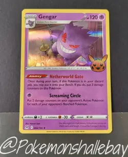 Gengar 066/196 - Trick or Trade Halloween Lost Origin *NM* STAMPED Pokemon Card - Image 1