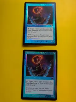 Reef Shaman x2. Merfolk. Apocalypse. Old Border FOIL. MTG Card. - Image 1