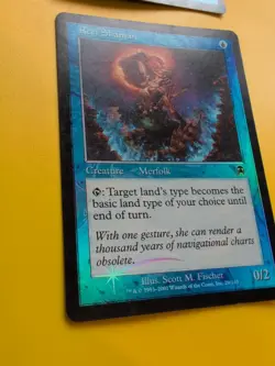 Reef Shaman x2. Merfolk. Apocalypse. Old Border FOIL. MTG Card. - Image 5