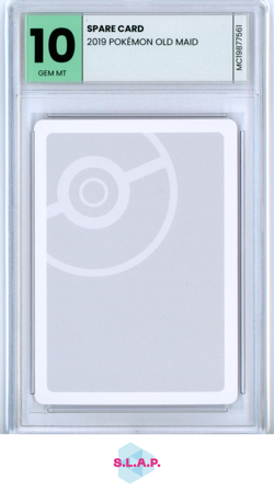 SPARE CARD POKEMON OLD MAID 2019 MINT-CARDS GEM MT 10 - Image 1