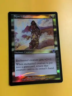 Squee's Embrace. Enchant Creature. Apocalypse. Old Border FOIL. MTG Card. - Image 3