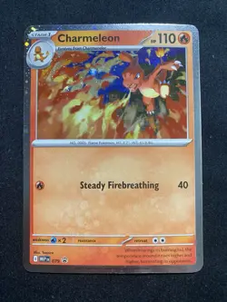Charmeleon 079 Chaos Rising Cosmos Holo Promo Pokemon Card - Image 1