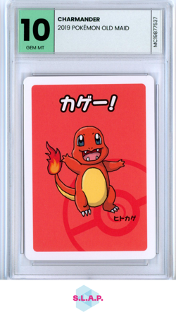 CHARMANDER POKEMON OLD MAID 2019 MINT-CARDS GEM MT 10 - Image 1