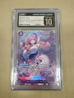 One Piece Card Game - Vinsmoke Reiju - PRB01 Full Art OP06-068 - CGC 10 Pristine - Image 1