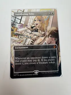 MTG Smothering Tithe ANIME BORDERLESS EXTENDED ART Mythic - NM - Image 1