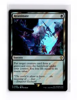 Reanimate Surge Foil Final Fantasy Commander Decks SP Slightly Played - Image 1