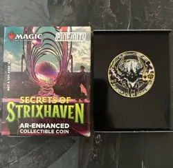 Secrets Of Strixhaven AR-Enhanced Collectible Coin - MTG - Original Packaging - Image 1