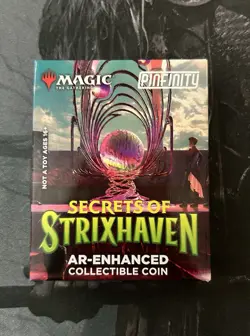 Secrets Of Strixhaven AR-Enhanced Collectible Coin - MTG - Original Packaging - Image 2