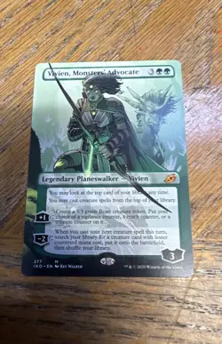 Vivien, Monsters' Advocate (Borderless) Ikoria: Lair of Behemoths Regular - Image 1