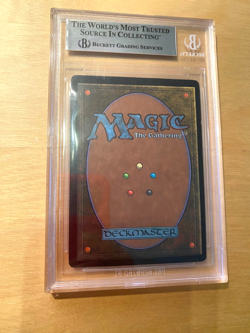 MTG Foil Snuff Out Mercadian Masques Beckett Graded 3.5 Very Good+ - Image 2
