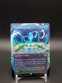 The Water Crystal FOIL Borderless Final Fantasy NM MTG - Image 1