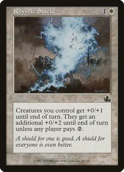 Rhystic Shield NonFoil Prophecy 20 NM MTG - Image 1