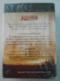 Magic The Gathering Golgari Deathcreep Sealed Ravnica Deck - Image 2