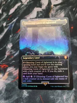 Glittering Caves of Aglarond - Gemstone Caverns Commander: LOTR FOIL Mythic #364 - Image 1
