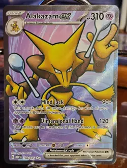Alakazam ex 188/165 Pokemon Sv: Scarlet & Violet 151 Ultra Rare - Image 3