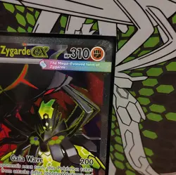 Pokemon Mega Zygarde EX POR 104/088 Full Art Holo Ultra Rare 310HP 200/150 - Image 2