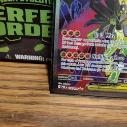 Pokemon Mega Zygarde EX POR 104/088 Full Art Holo Ultra Rare 310HP 200/150 - Image 4