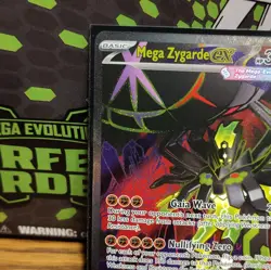 Pokemon Mega Zygarde EX POR 104/088 Full Art Holo Ultra Rare 310HP 200/150 - Image 5
