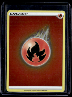 Fire Energy 2020 Reverse Holo Champions Path Pokemon TCG - Image 1