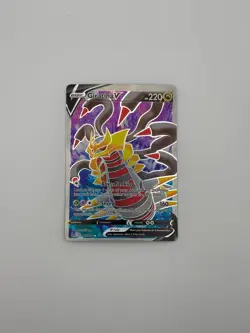 Giratina V 185/196 Pokemon TCG: Lost Origin Near Mint (NM) Off Center (OC) - Image 1