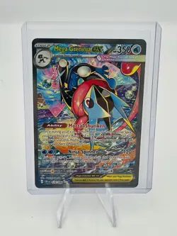 Mega Greninja ex SIR 116/086 Chaos Rising Special Illustration Rare Pokemon TCG - Image 1