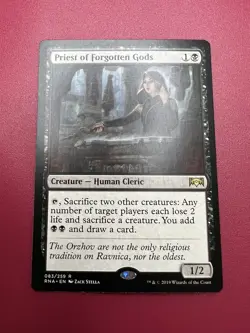 *** Priest of Forgotten Gods *** Ravnica Allegiance NM/LP 085/259 MTG English - Image 1