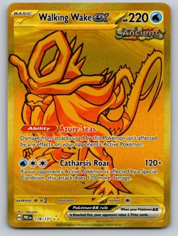 Walking Wake ex 178/131 Hyper Rare Prismatic Evolutions Near Mint - Image 1