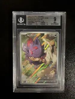 N’s Zorua Pokemon Center BGS 9 - Image 1