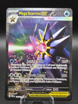 Pokemon TCG Mega Starmie EX 118/088 Special Illustration Rare Perfect Order NM/M - Image 1