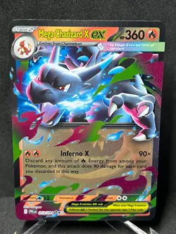 Pokemon Mega Charizard X ex Double Rare Phantasmal Flames 013/094 Near Mint - Image 1