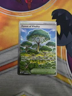 Forest of Vitality 109/088 Ultra Rare Pokemon TCG Perfect Order NM - Image 1