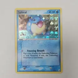 Spheal 74/101 Hidden Legends Reverse Holo Common Basic 40 HP 2004 - Image 1