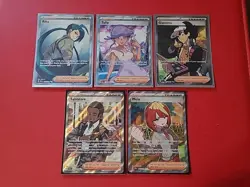 Pokemon S&V Era Full Art Trainer Lot Of 5 (#1) - Image 1