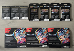 Pokemon TCG Chaos Rising - 3 Booster Bundles, Three 3-Packs, 4 Sleeved Packs - Image 2