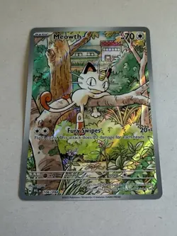 The Pokemon Company Meowth 106/094 Me02 Phantasmal Flames IR Basic Holo EN - Image 2