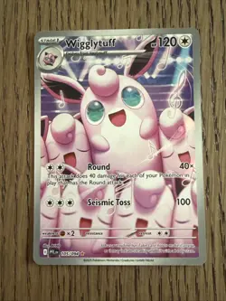 2025 Pokemon Phantasmal Flames Wigglytuff 105/094 IR - Image 1