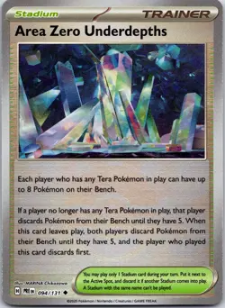 Area Zero Underdepths (Poke Ball Pattern) Holo Prismatic Evolutions Holo NM - Image 1