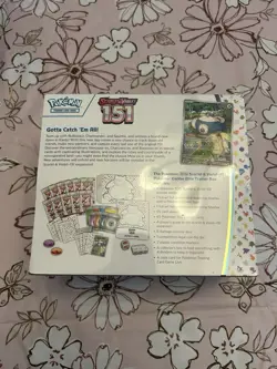 2023 Pokemon Scarlet & Violet 151 Pokemon Center Sealed ETB Elite Trainer Box - Image 2