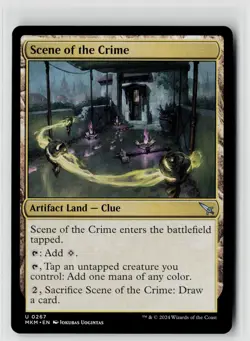 MTG Murders At Karlov Manor Scene Of The Crime x4 NM Uncommon - Image 1