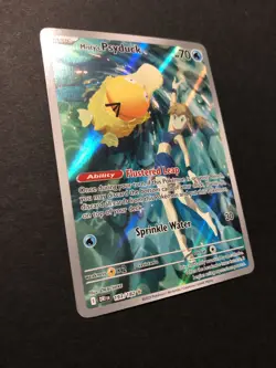 Pokemon Misty's Psyduck Illustration Rare SV10: Destined Rivals 193/182 NM - Image 3