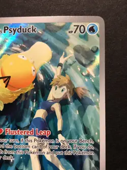 Pokemon Misty's Psyduck Illustration Rare SV10: Destined Rivals 193/182 NM - Image 5